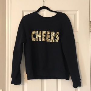 Cheers! Embellished sweatshirt